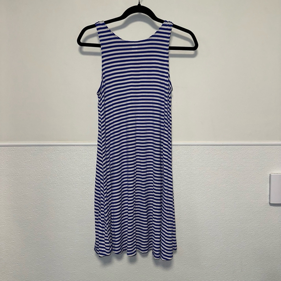 Old Navy Dresses & Skirts - Women's Old Navy Dress Size Small Blue & White Striped Sleeveless